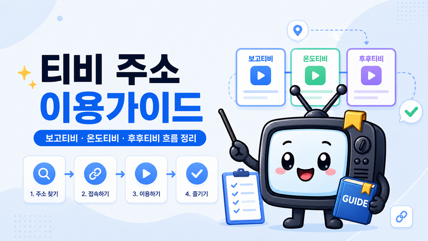 티비위키주소 최신글 주소 흐름 안내 이미지